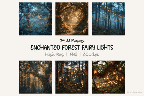 Bring Your Paper Crafts to Life with Enchanted Forest Fairy Lights