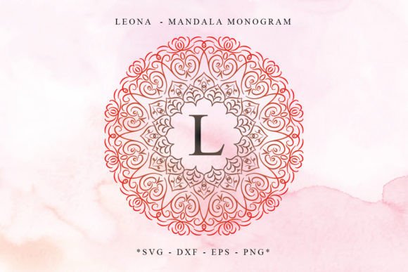 Leona Monogram Mandala Alphabet: A Designer's Guide
