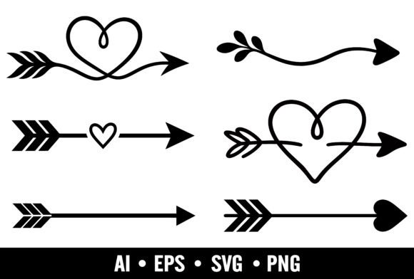 Love Arrow SVG Bundle: Elevate Your Creative Projects