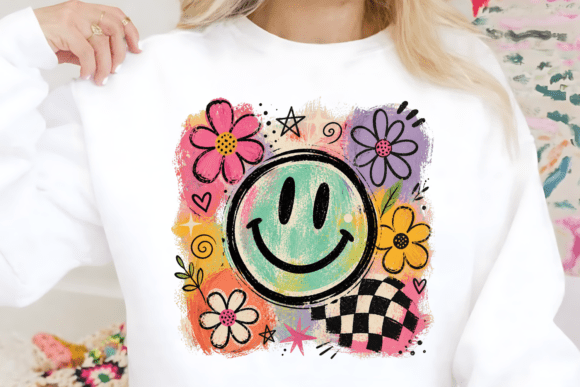 Retro Smiley Face PNG: Injecting Optimism into Modern Design